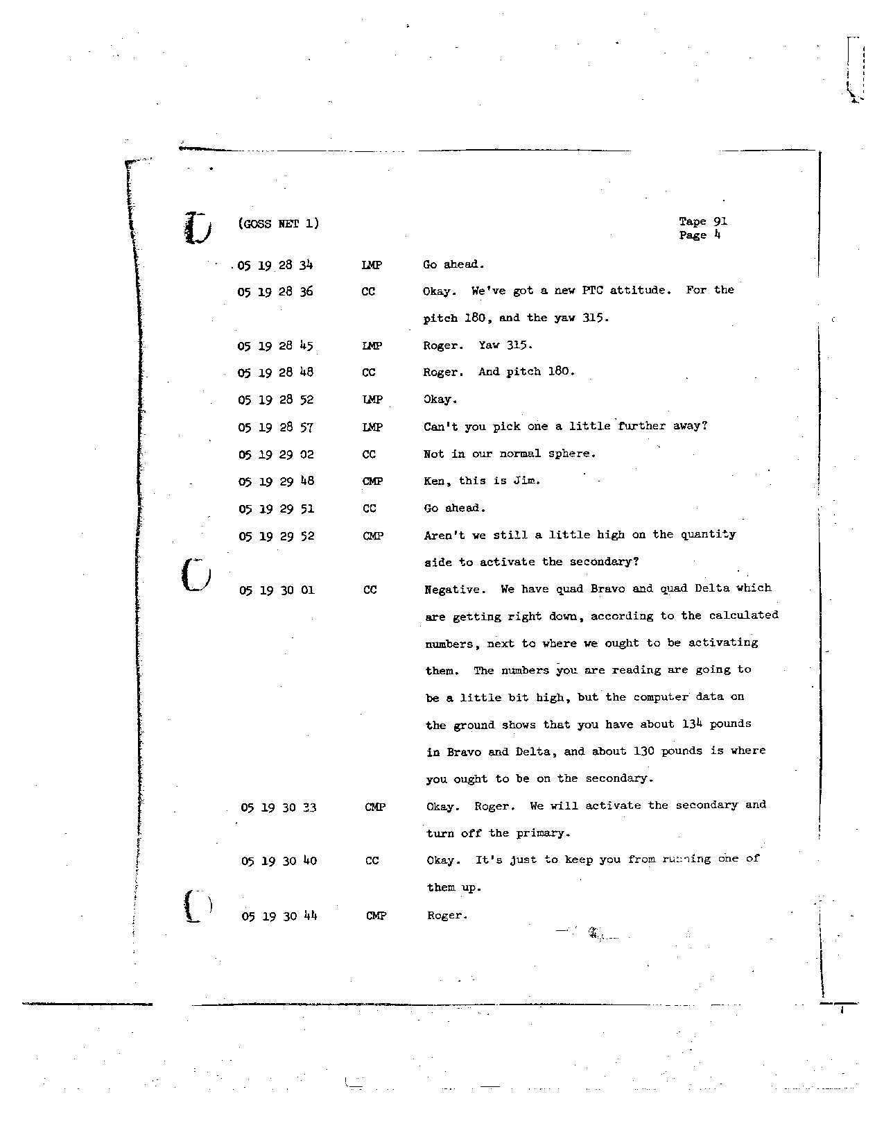 Page 729 of Apollo 8’s original transcript