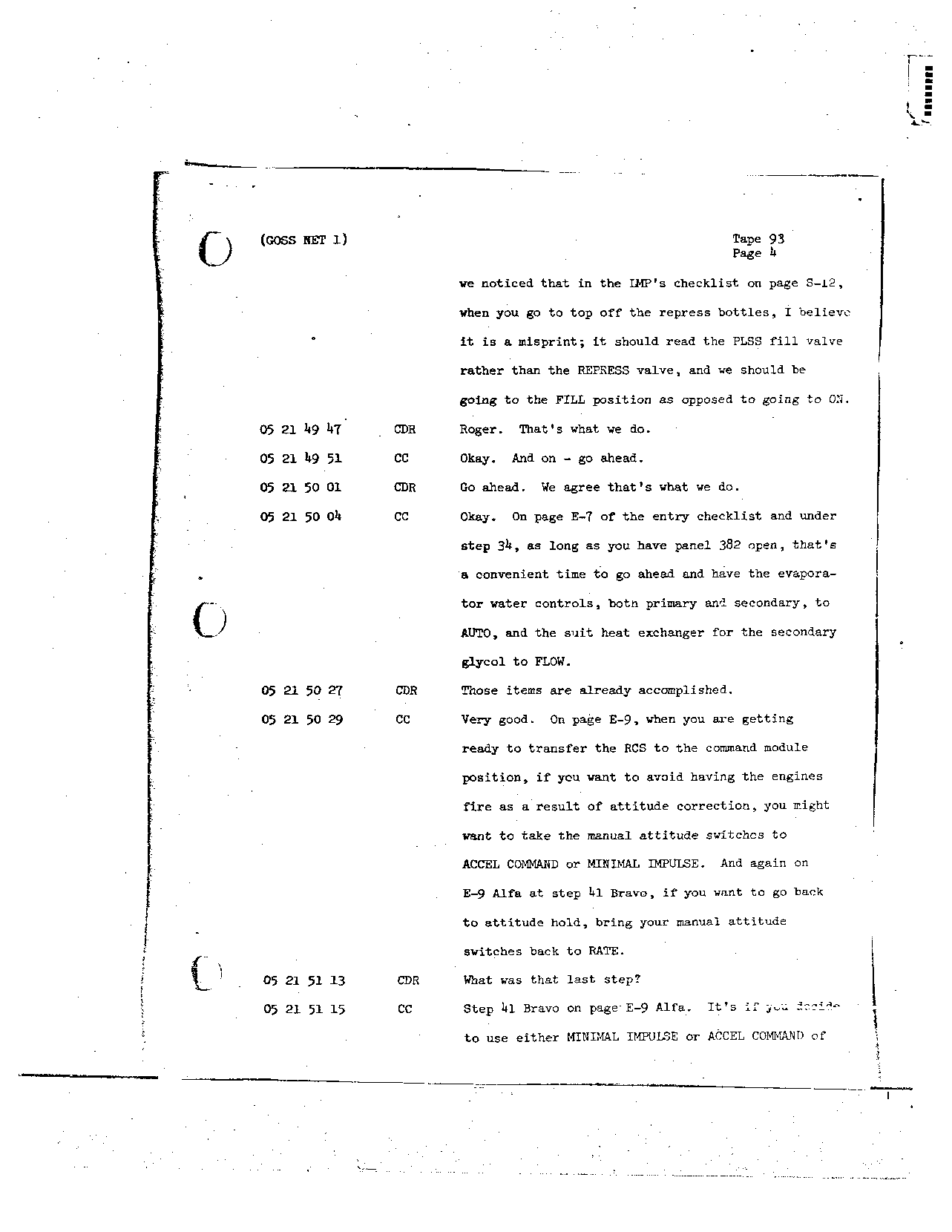 Page 736 of Apollo 8’s original transcript