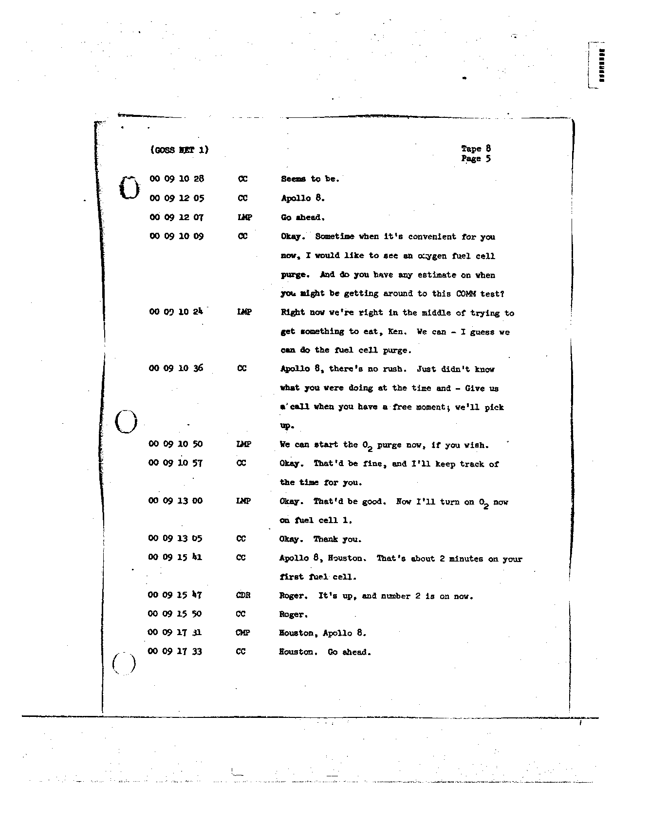 Page 77 of Apollo 8’s original transcript