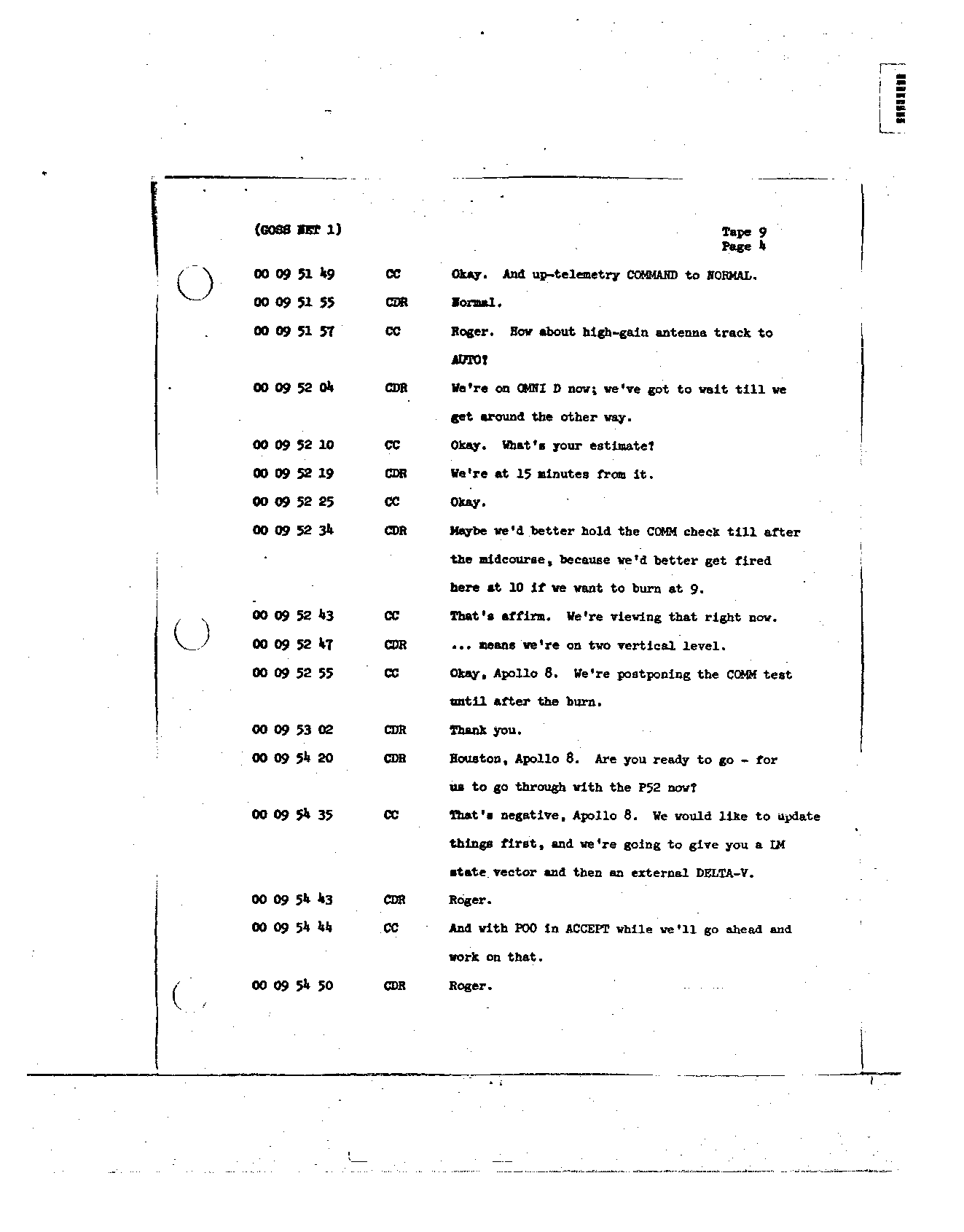 Page 83 of Apollo 8’s original transcript