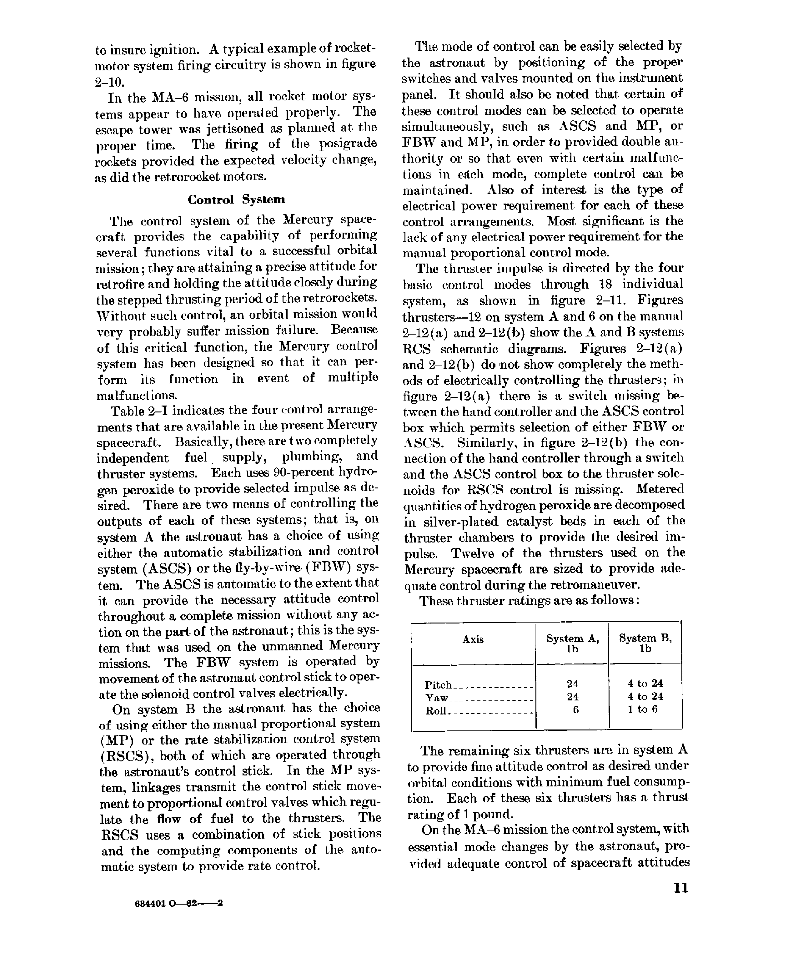 Page 15 of Mercury 6&rsquo;s original transcript