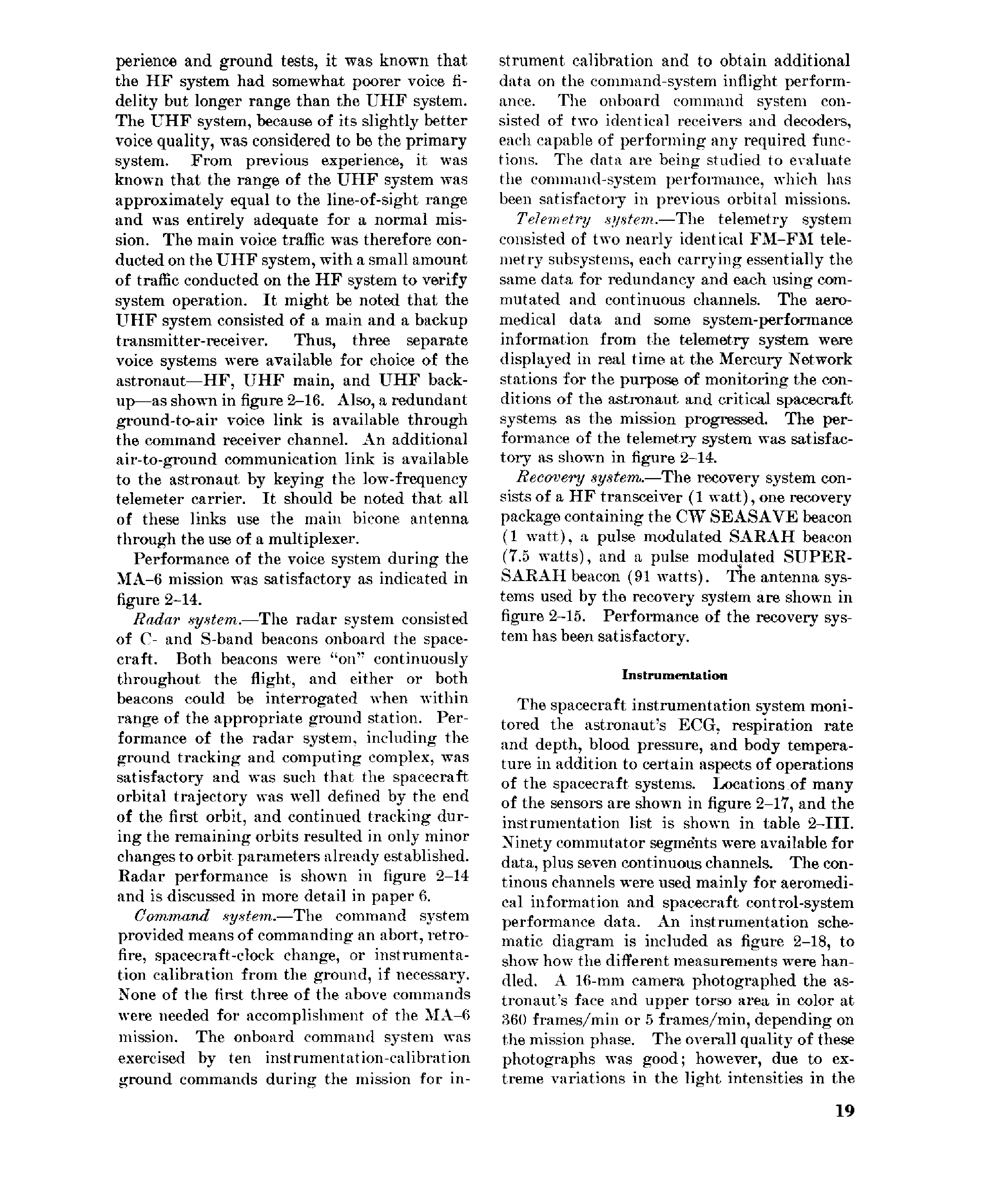 Page 23 of Mercury 6&rsquo;s original transcript